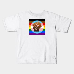 Black LGBTQIA+ Lives Matter Kids T-Shirt